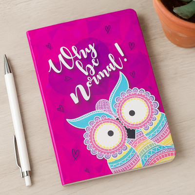 articious Why B Normal A5 Diary Ruled 96 Pages(Multicolor)
