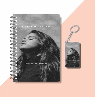 craft maniacs SELENA NOTEBOOKS A5 Diary RULED 160 Pages(Multicolor)