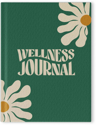 ITSY Bitsy Wellness Journal A6 Journal ruled 176 Pages(Multicolor)