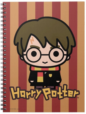 craft maniacs HARRY NOTEBOOK A5 Notebook RULED 120 Pages(Black)
