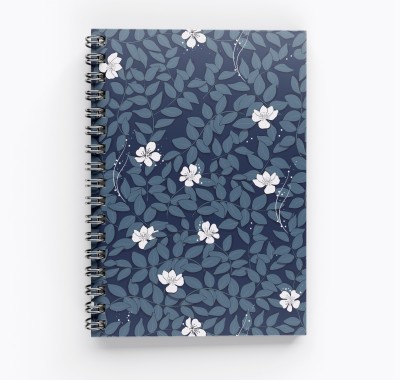 RJPRINTS Simple Nature Design A4 Notebook Unruled 160 Pages(Multicolor)