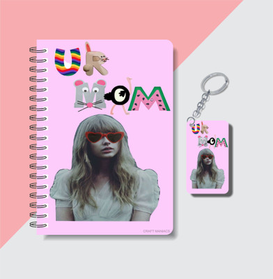 craft maniacs TAYLOR 2023 NOTEBOOK COLLECTION A5 Diary RULED 160 Pages(White)