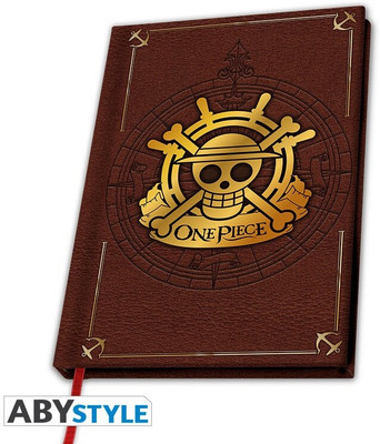 Abystyle Onee Piece Anime A5 Diary Ruled 180 Pages(Brown)