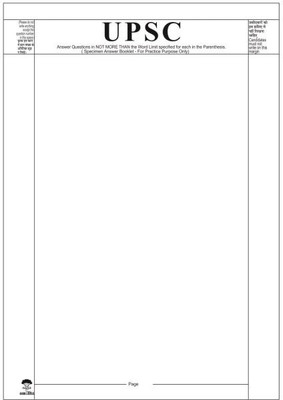 scruton upsc A4 Notebook unruled 200 Pages(White, Pack of 3)