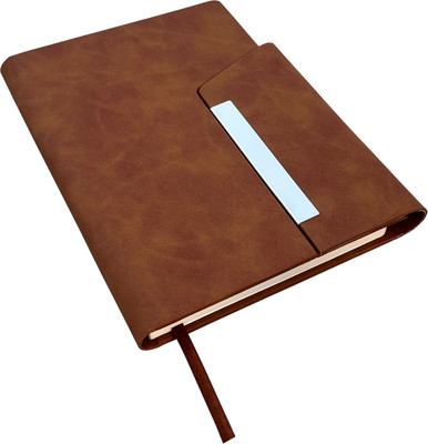 Amaze Ent. Corporate A5 Notebook Ruled 192 Pages(Tan)