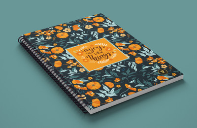 Baron Motivational A5 Notebook Checks 160 Pages(Motivational 1, Pack of 2)