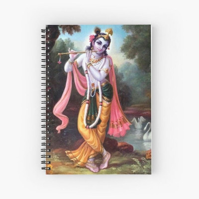 craft maniacs KRISHNA COLLECTION A5 Notebook RULED 120 Pages(KRISHNA)