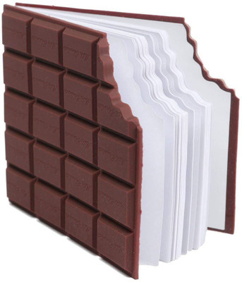 NemiCreation9 Chocolate Scented Notebook Diary Pocket-size Notebook Diary 80 Pages(Brown Cover, White Page)