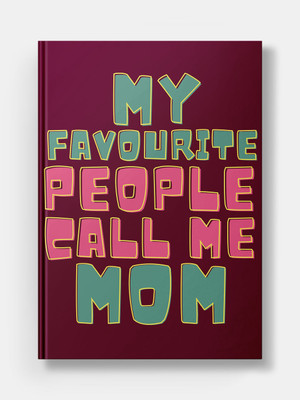 Macmerise My Fav A5 Diary Ruled 100 Pages(Multicolor)
