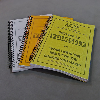 acme creation A4 Notebook UNRULED / PLAIN 200 Pages A4 Notebook Unruled 200 Pages(Multicolor, Pack of 3)