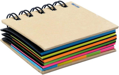 Tanu Twisty pad Pocket-size Diary Ruled 25 Pages(Milti color)