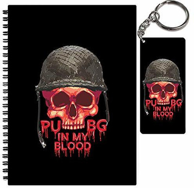 craft maniacs A5 NOTEBOOK + KEYCHAIN COLLECTION A5 Notebook RULED 160 Pages(Multicolor)