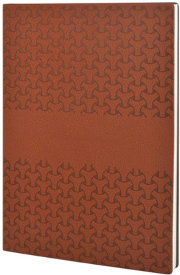 Pia Creations Brown Diary A5 Diary Single Line Ruled 192 Pages(Brown)