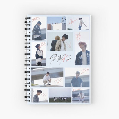 craft maniacs STRAY 2024 A5 Notebook RULED 160 Pages(Black)