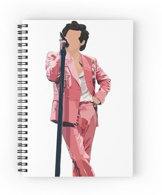 craft maniacs HARRY STYLES COLLECTION A5 Note Book RULED 160 Pages(Multicolor)