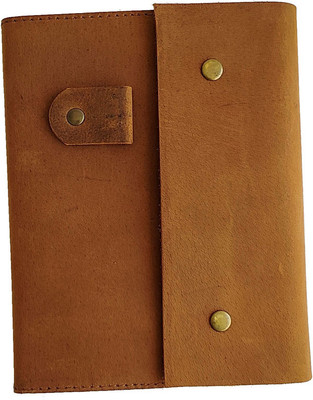 Foresta Handicrafts Handmade Vintage Regular Diary Unruled 144 Pages(Brown)