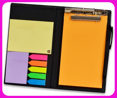 NIZAM HANDICRAFT Notebook for kids , students and office going men Pocket-size Memo Pad UN RULED 50 Pages(Neon Orange)