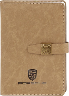 Magnus Gifts Inspire Writing Collection – Daily Journal & Planner A5 Diary Ruled 192 Pages(Brown)