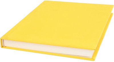 nexanote Plain Yellow Notebook A5 Diary RULED 200 Pages(Yellow)