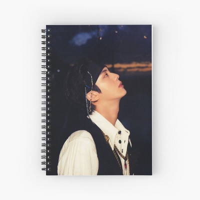 craft maniacs BTS JIN A5 RULED 160 PAGES DIARY A5 Diary RULED 160 Pages(Multicolor)