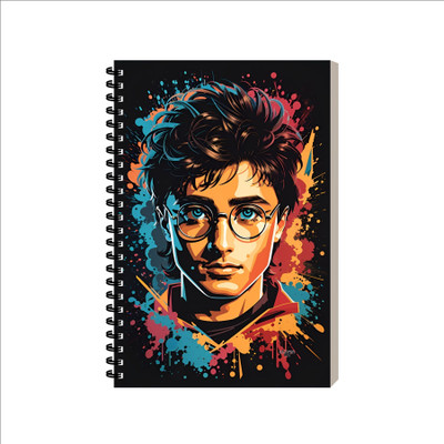 ESCAPER Cartoon Diary A5 Diary Ruled 160 Pages(Harry Potter Graphic)