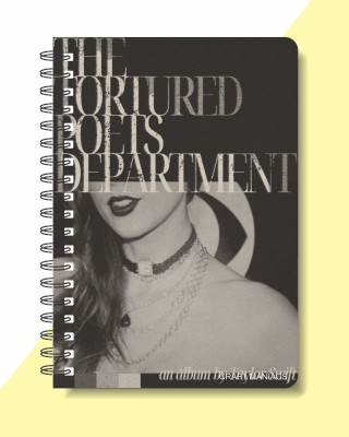 craft maniacs TAYLOR SWIFT 2024 COLLECTION A5 Notebook RULED 160 Pages(Multicolor)