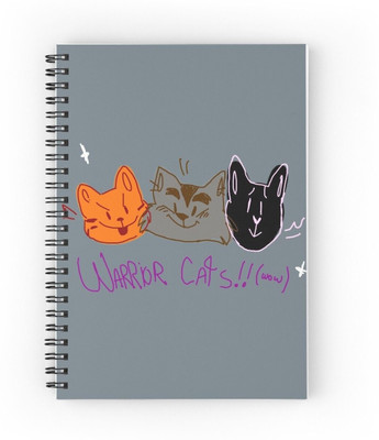 craft maniacs 2024 CAT COLLECTION A5 Notebook RULED 160 Pages(Multicolor)