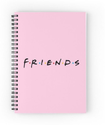 craft maniacs F.R.I.E.N.D.S NOTEBOOK A5 Diary RULED 160 Pages(Multicolor)