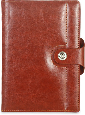 CuckooDiaries For Notes A5 Notebook Single Rule 208 Pages(Tan)