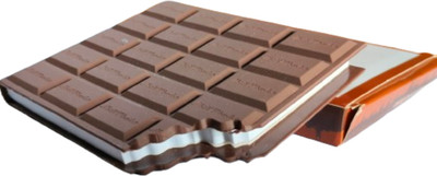 Rihan Chocolate Note Book Mini Notebook No 100 Pages(Brown)
