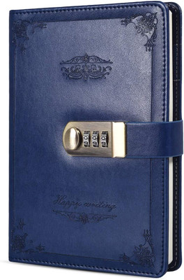 Everglow 200 pg A4 Diary Regular 200 Pages(Blue)