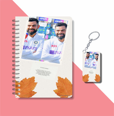 craft maniacs NOTEBOOK COLLECTION A5 Notebook RULED 160 Pages(Orange)
