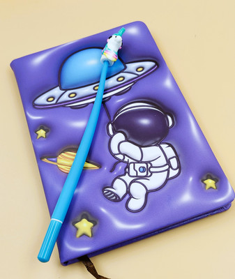 Paper Bear Mickey A5 Diary Designer 80 Pages(Blue)