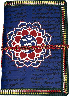 Diwam handicrafts HAND PRINTED DIARY COLLECTION A7 Diary Unruled Pages 42 Pages(Multicolor)