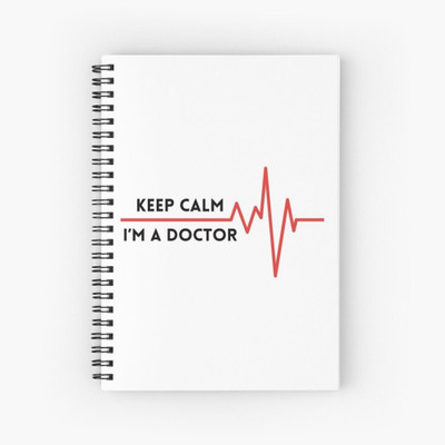 craft maniacs DOCTOR NURSE 2023 COLLECTION A5 Notebook RULED 160 Pages(Multicolor)