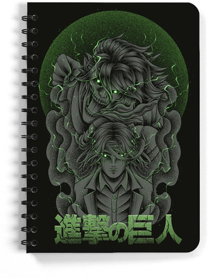 craft maniacs ANIME DIARY A5 Diary RULED 100 Pages(Multicolor)