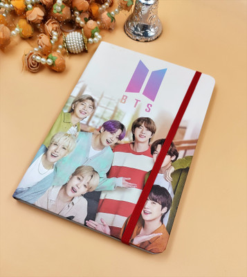 Paper Bear BTS Regular Diary single 60 Pages(White)