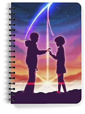 ComicSense Kimi no Na wa Anime Sketchbook A5 Notebook Unruled 120 Pages(Multicolor)