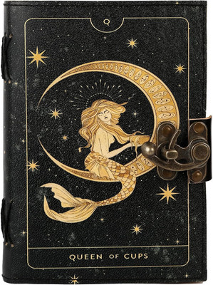 Panoply Leather Handcrafted Leather Journal B6 Diary Unruled 200 Pages(Black)