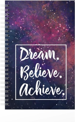 Lauret Blanc FOUR COLOUR A5 Daily Planner and Organizer, To Do List, Gratitude and Affirmation Journal- 80 GSM, 160 Pages, Plan for 80 days. A5 Planner Ruled 160 Pages(Purple)