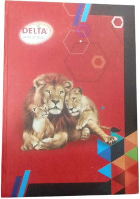 ramesh pustak bhandar 1 A4 Notebook Single Ruled pages 150 Pages(Red)