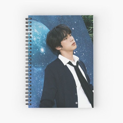 craft maniacs BTS JIN A5 RULED 160 PAGES DIARY A5 Diary RULED 160 Pages(Multicolor)