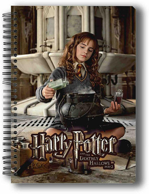 craft maniacs A5 SPIRAL HP NOTEBOOK A5 Diary RULED 160 Pages(Multicolor)