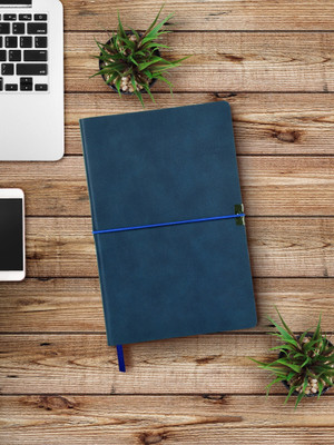 Doodle Windsor - Blue Notebook A5 Notebook Ruled 192 Pages(Blue)