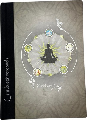 gavya collection 5 elements of life notebook A5 Notebook Taking notes in class and meetings 400 Pages(Multicolor)