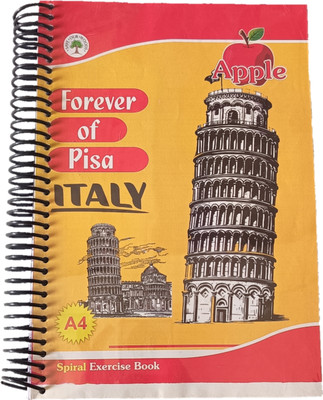 Anita Spiral Notebooks A4 Notebook Ruled 460 Pages(Multicolor)