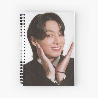 craft maniacs BTS JUNGKOOK DIARY A5 Notebook RULED 160 Pages(Multicolor)