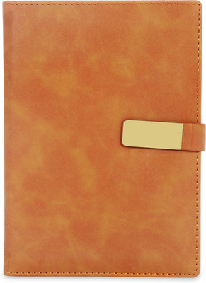 CuckooDiaries For Notes A5 Notebook Single Rule 160 Pages(Tan)
