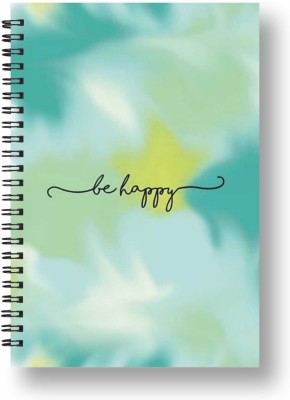 ROT RIX Notebook A5 Diary Ruled 144 Pages(Green, Yellow, Blue)