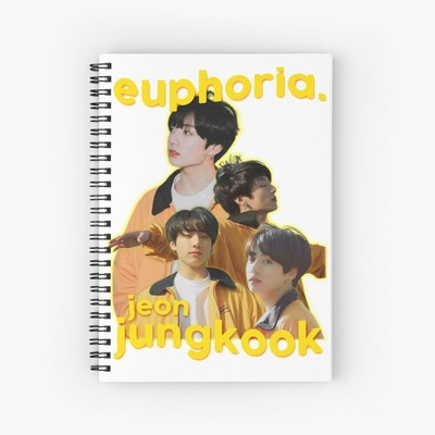 craft maniacs BTS 2023 DIARY A5 Notebook RULED 120 Pages(Multicolor)